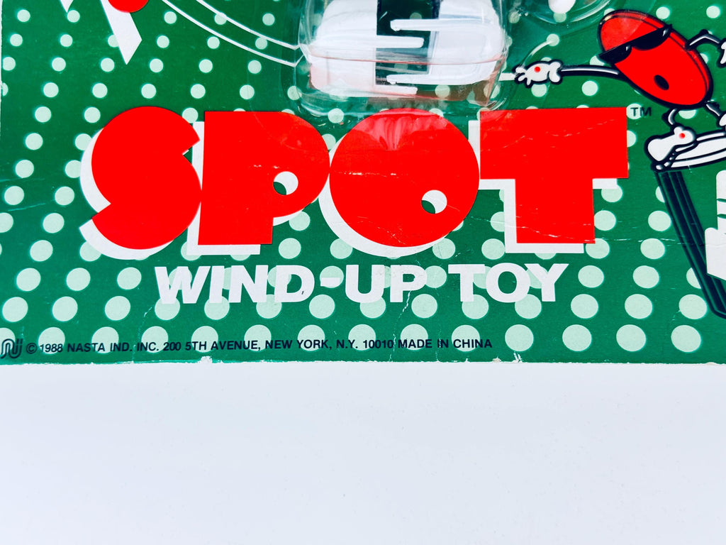 Vintage 1980s Red Spot 7UP Bendable Or WindUp Toy  Retro Beverage Mascot Collectible - Made By 'Nasta' - Each Sold Separately