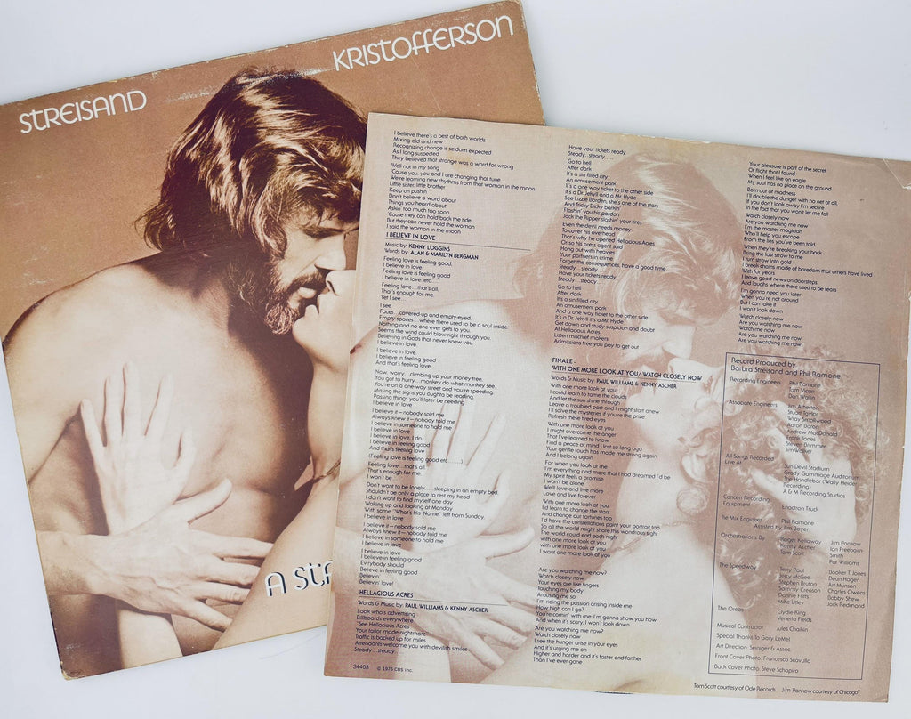 Vintage Barbra Streisand Vinyl LPs  Songbird (1978), Greatest Hits Vol.2, My Name Is Barbra, A Star Is Born  Pop-Soft Rock Collectible