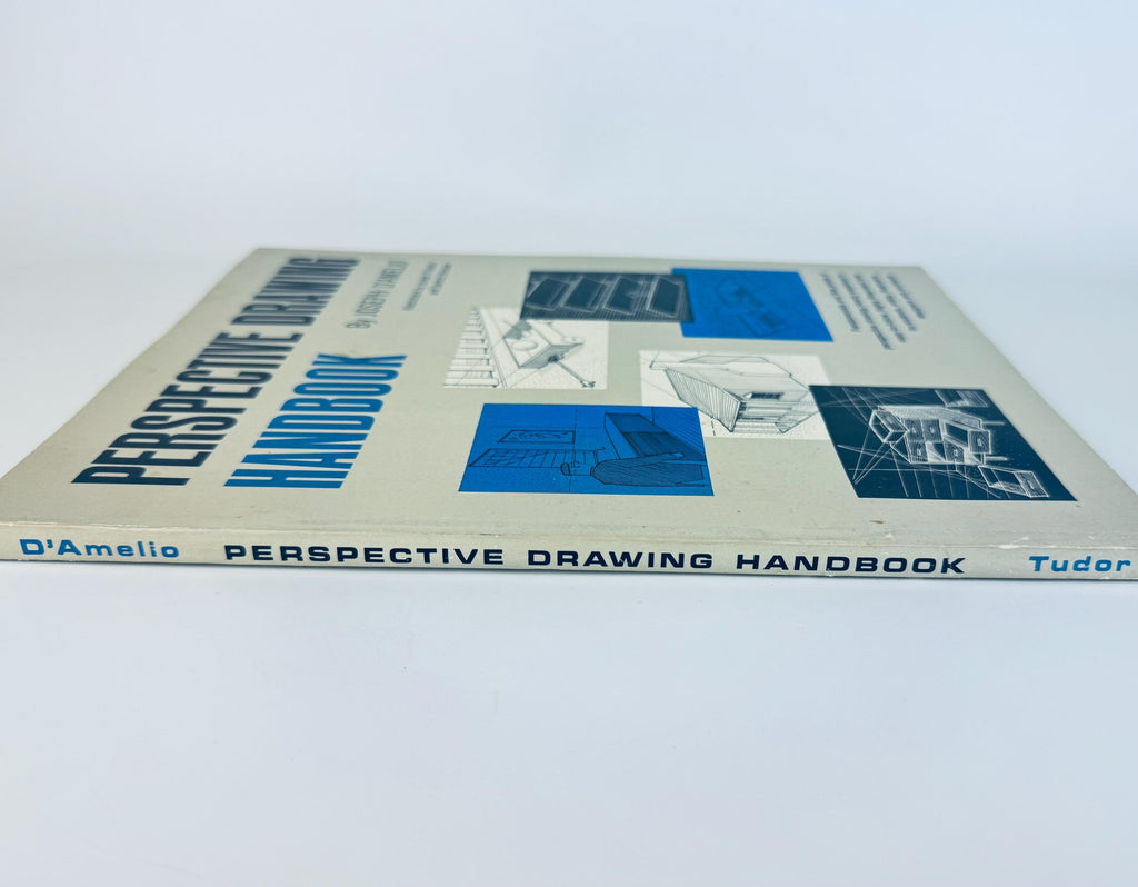Vintage 1964 Art Instruction Book  Perspective Drawing Handbook by Joseph DAmelio  Illustrated Guide for Artists & Designers