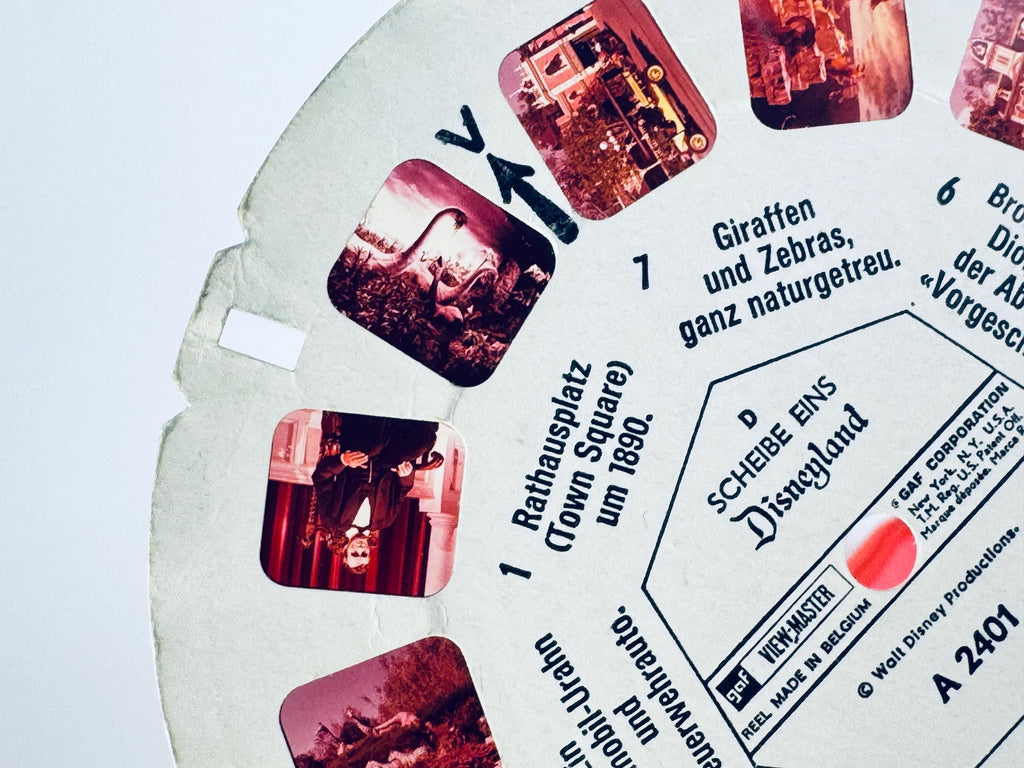 Vintage View-Master Reels - Disneyland & Alice In Wonderland - Reels Sold Separately