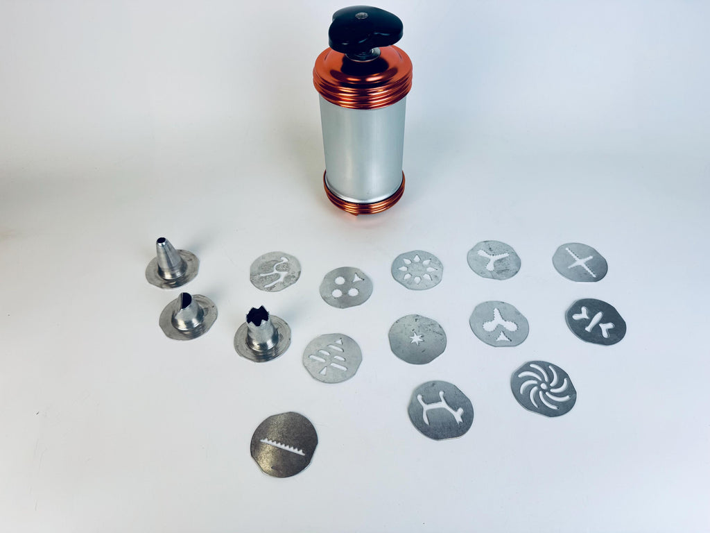 Vintage Mid-Century 'MIRRO' Aluminium Cookie Pastry Press - Made in USA - Baker Gift