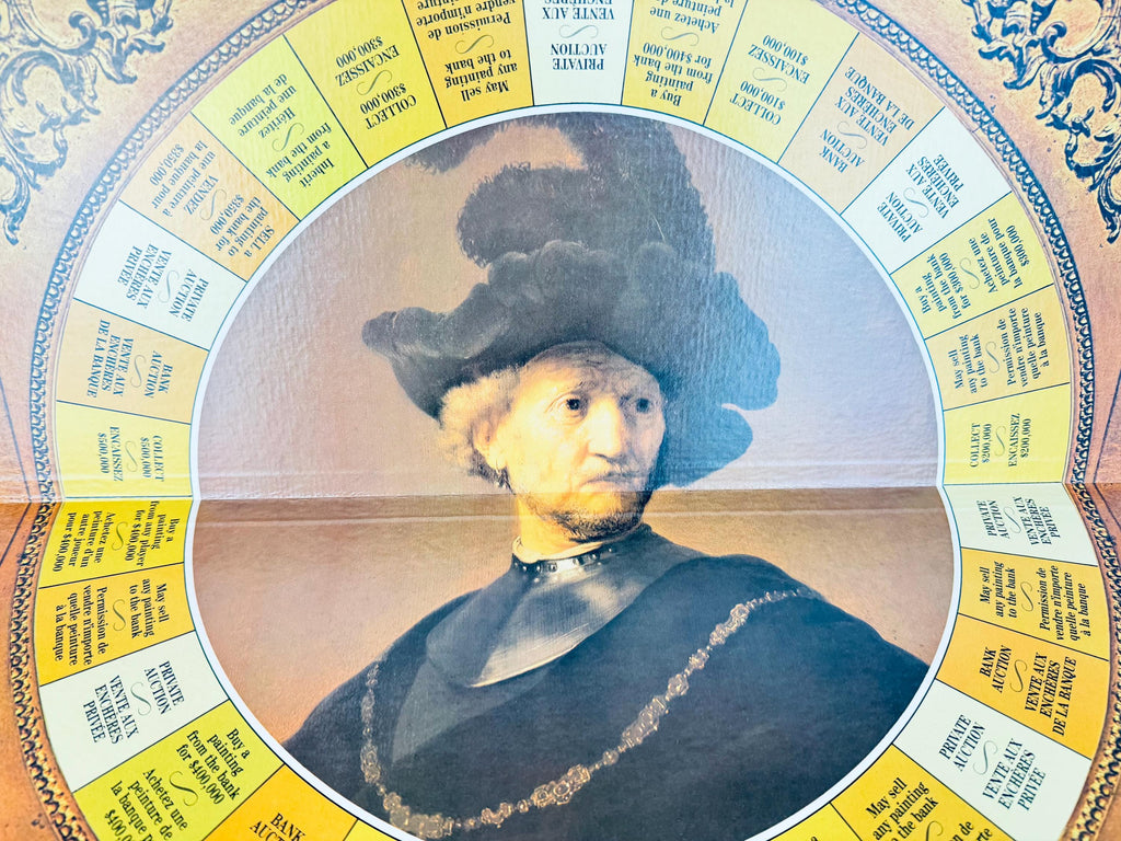 Vintage 1970 Masterpiece Board Game  The Art Auction Game By Parker Brothers  Made In Canada  New Old Stock (NOS)