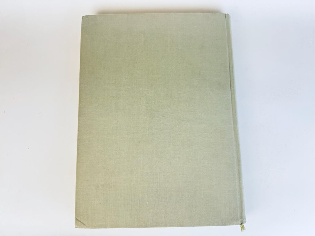 Vintage 'Anatomy For The Artist' Coffee Table Book  Pale Sage Cloth Bound - 7th Edition (1958)  Printed in Hungary By Jenõ Barcsay
