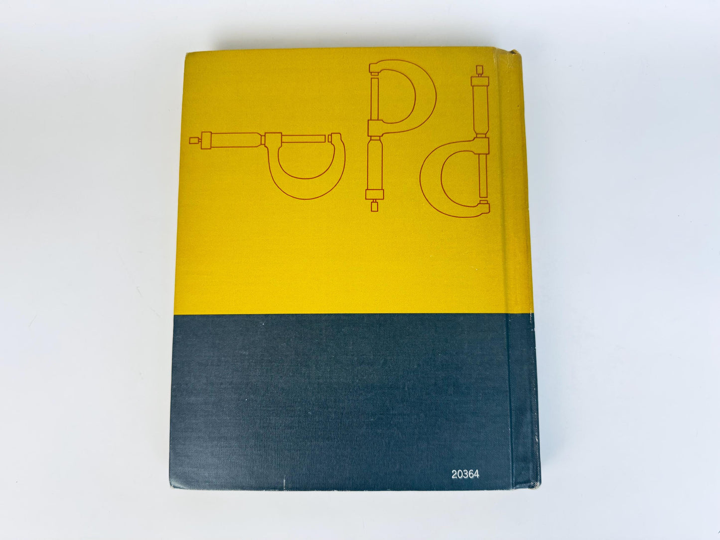 Vintage Industrial-Arts Hardcover | Mustard & Slate “General Metals Textbook, 1959, Technical Reference Book