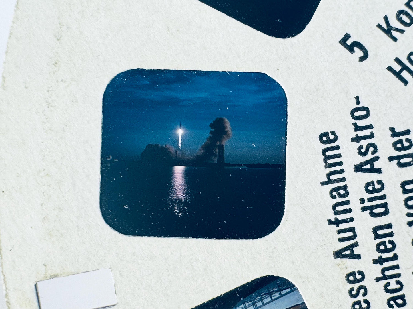 Vintage View-Master Reels - DEUTCH NASA Apollo Moon Landing (Mondlandung) 1969 - Reels Sold Separately