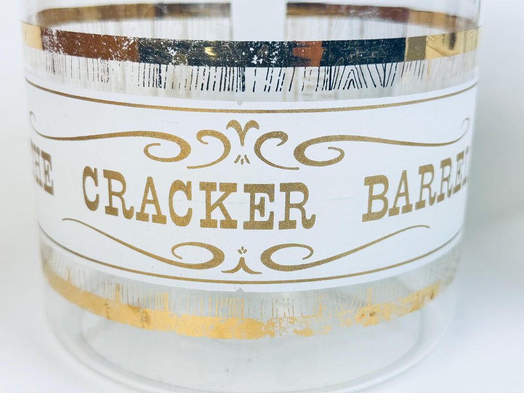 Vintage Mid-Century 1960s PYREX Glass Cracker Barrel Jar - Made In USA - Sold Separately