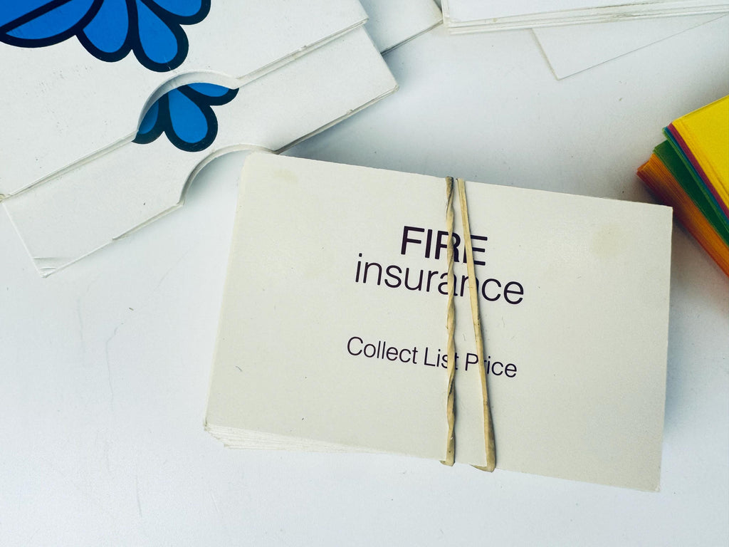 Vintage 1970s Dealer's Choice Board Game  Retro Car Deal Game in Orange & White Box