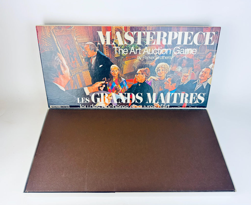 Vintage 1970 Masterpiece Board Game  The Art Auction Game By Parker Brothers  Made In Canada  New Old Stock (NOS)