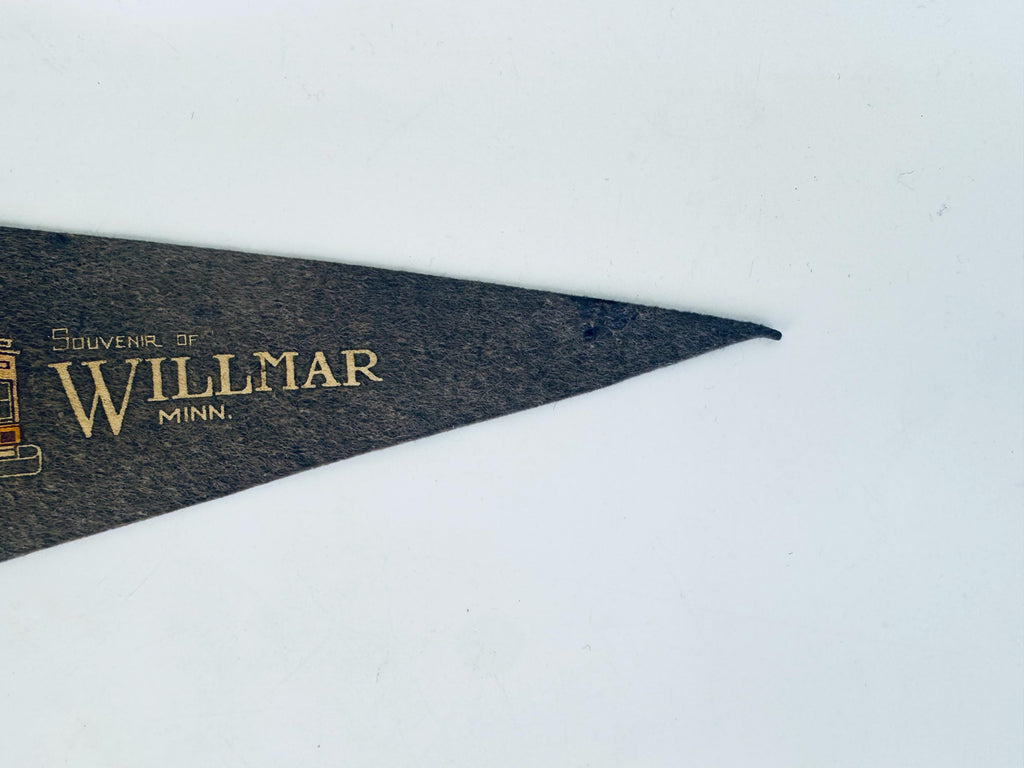 Vintage 1950s-1960s American Souvenir Large & Small Felt Tapered Pennant/Wall Hangings - Each Sold Separately