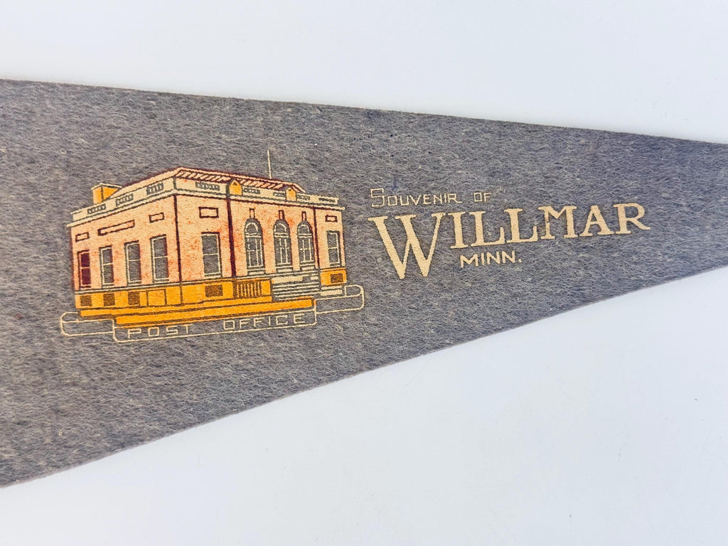 Vintage 1950s-1960s American Souvenir Large & Small Felt Tapered Pennant/Wall Hangings - Each Sold Separately