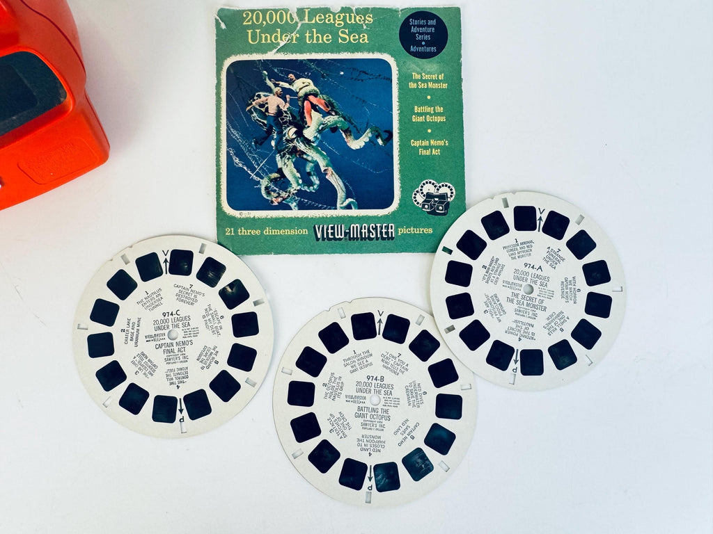 Vintage 1950s View-Master Reels Sets - Sets Sold Separately