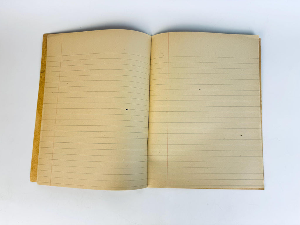 Vintage 1930s W.J. Gage School Notebook  “A Happy Family Dog & Girl Illustration  Canadian Blank Exercise Book Ephemera  Sold Separately