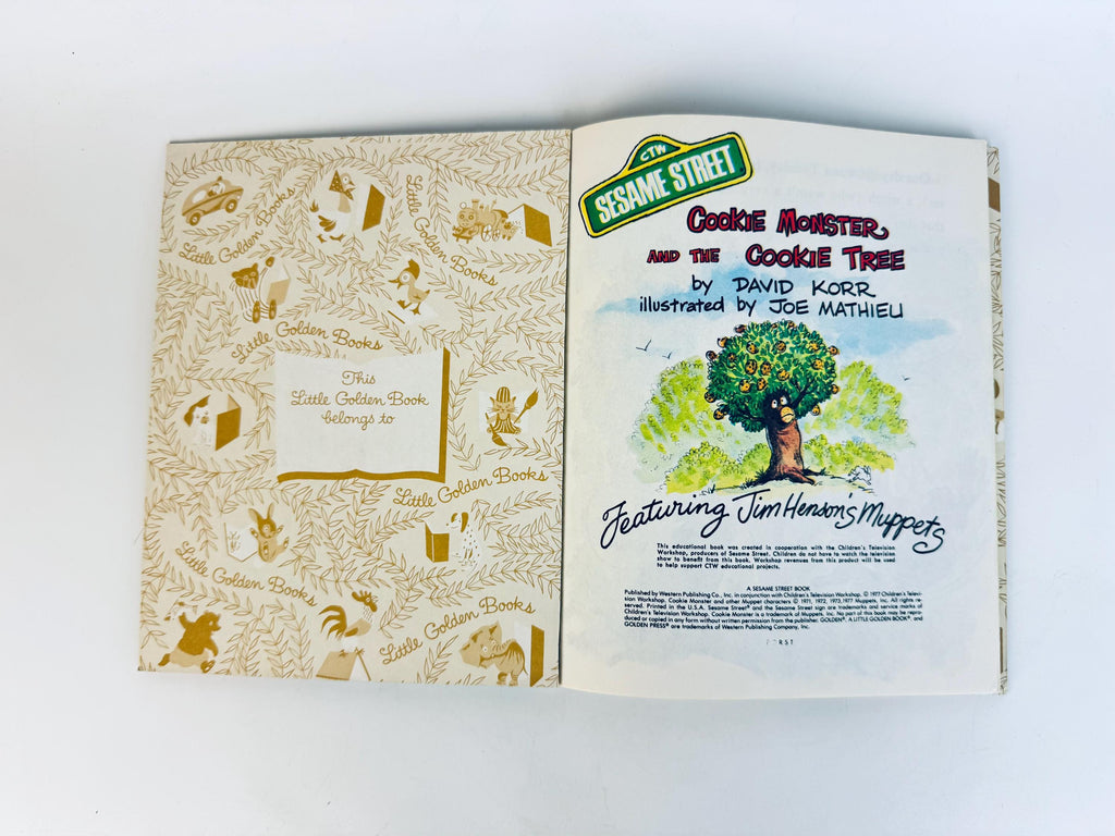 Vintage Little Golden Book Collection - Walt Disney Cinderella - Sesame Street - Trucks - Nutcracker - Classic Storybook - Sold Separately