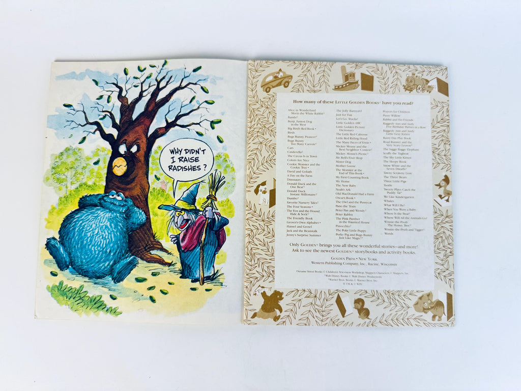 Vintage Little Golden Book Collection - Walt Disney Cinderella - Sesame Street - Trucks - Nutcracker - Classic Storybook - Sold Separately