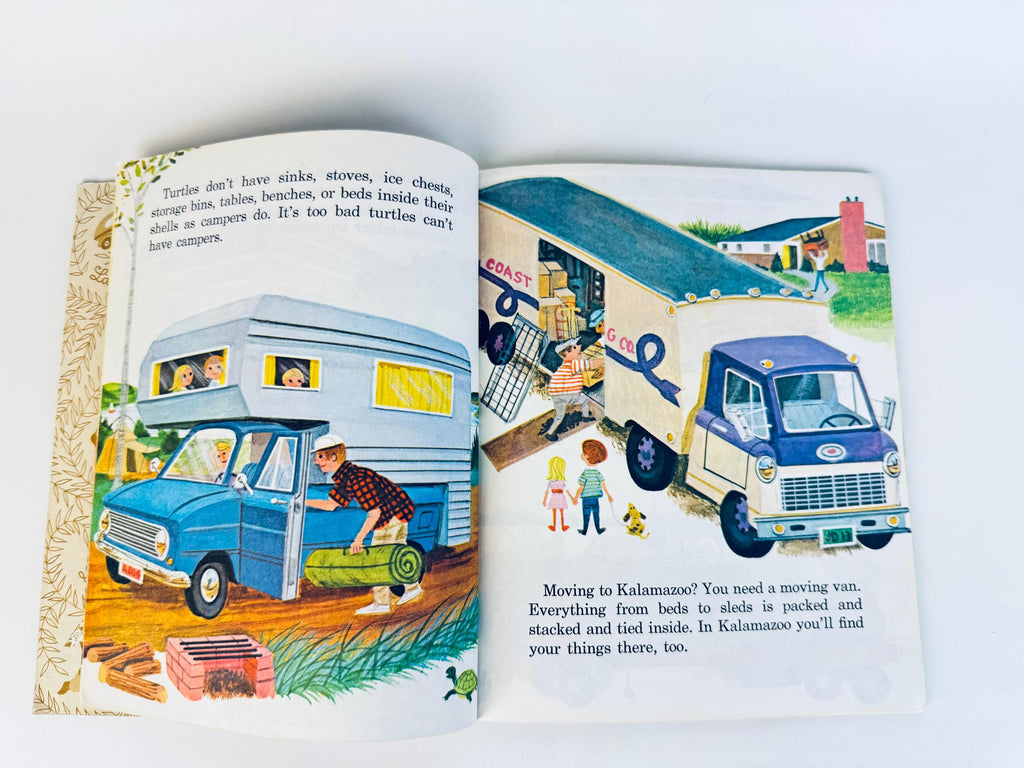 Vintage Little Golden Book Collection - Walt Disney Cinderella - Sesame Street - Trucks - Nutcracker - Classic Storybook - Sold Separately