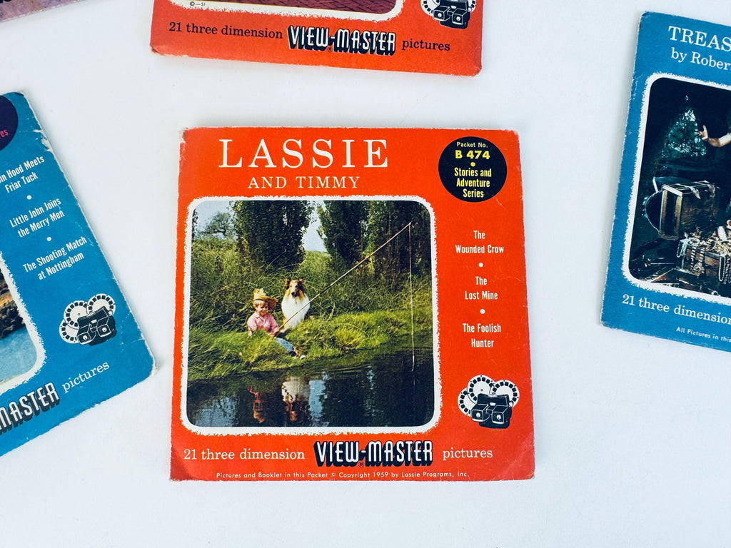 Vintage 1950s View-Master Reels Sets - Sets Sold Separately