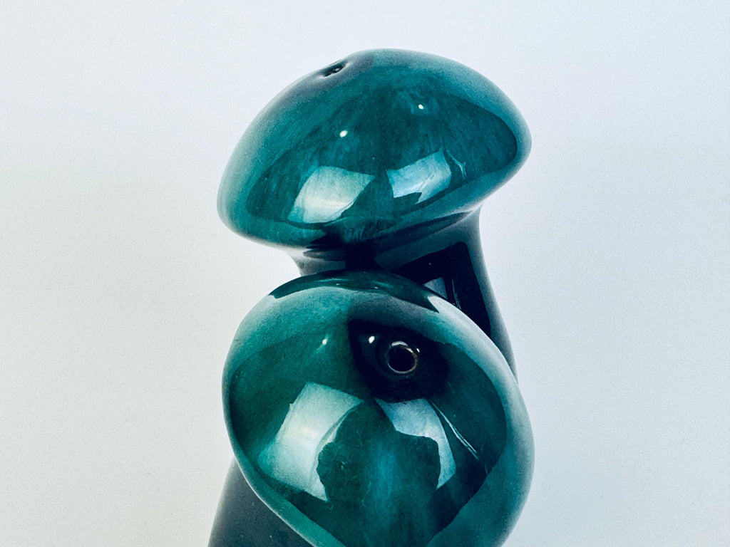 Vintage MCM Teak Salt + Pepper Wood Shakers - Set Of Two (2)