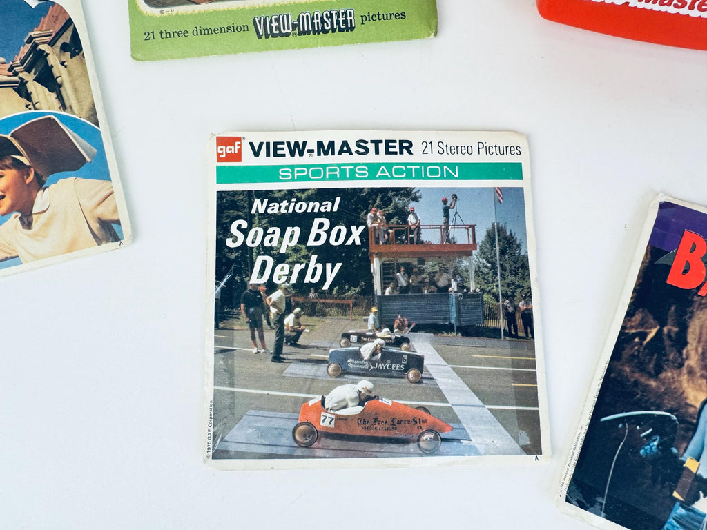 Vintage 1960s Pop Culture View-Master Reels - Reels Sold Separately
