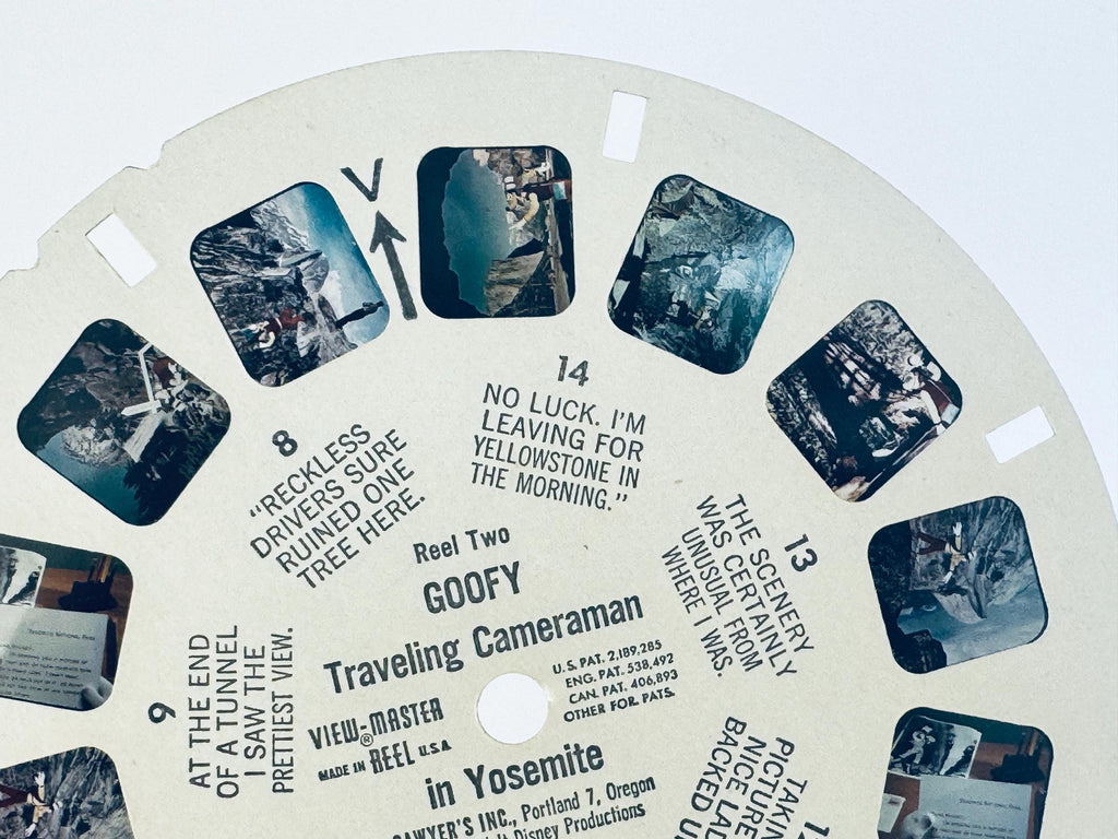 Vintage 1960s Disney View-Master Reels - Reels Sold Separately