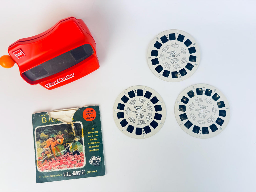 Vintage 1960s Disney View-Master Reels - Reels Sold Separately