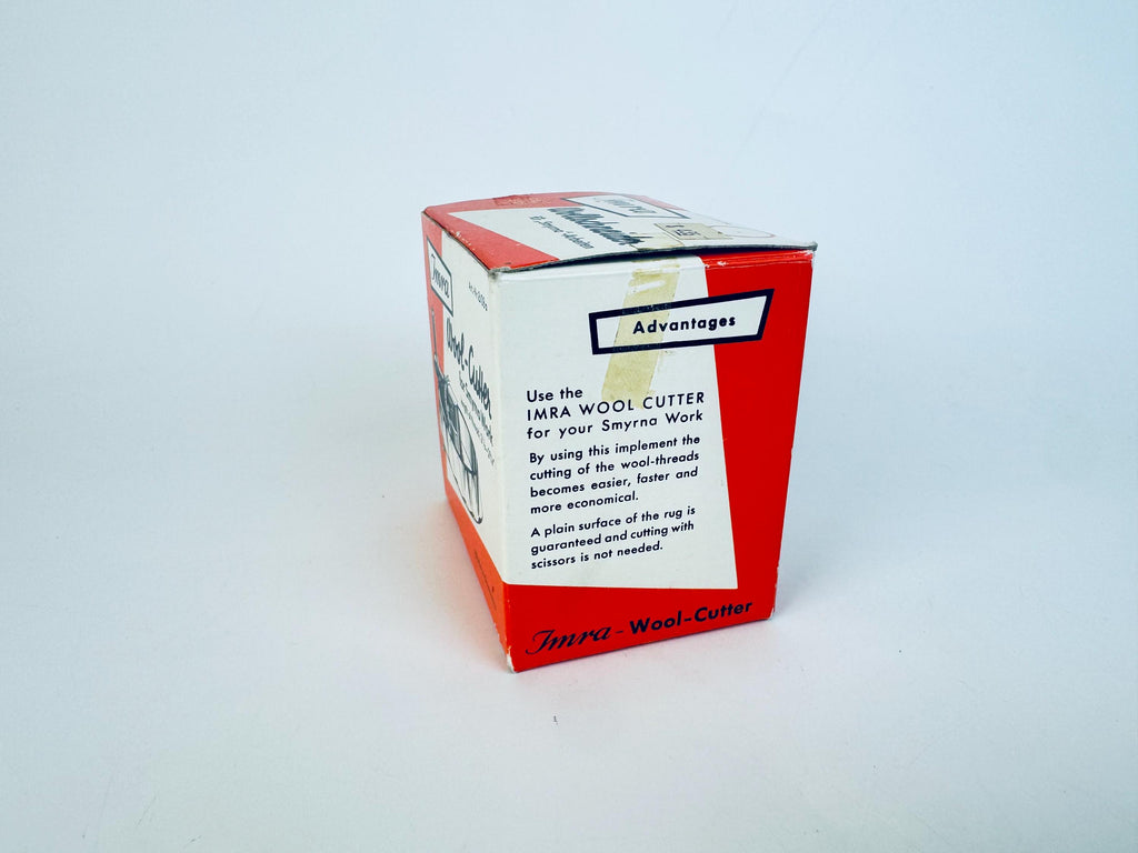 Vintage 1950s Imra Wool-Cutter For Smyrna Rug Tool Work - Made In Germany - Sewer Gift