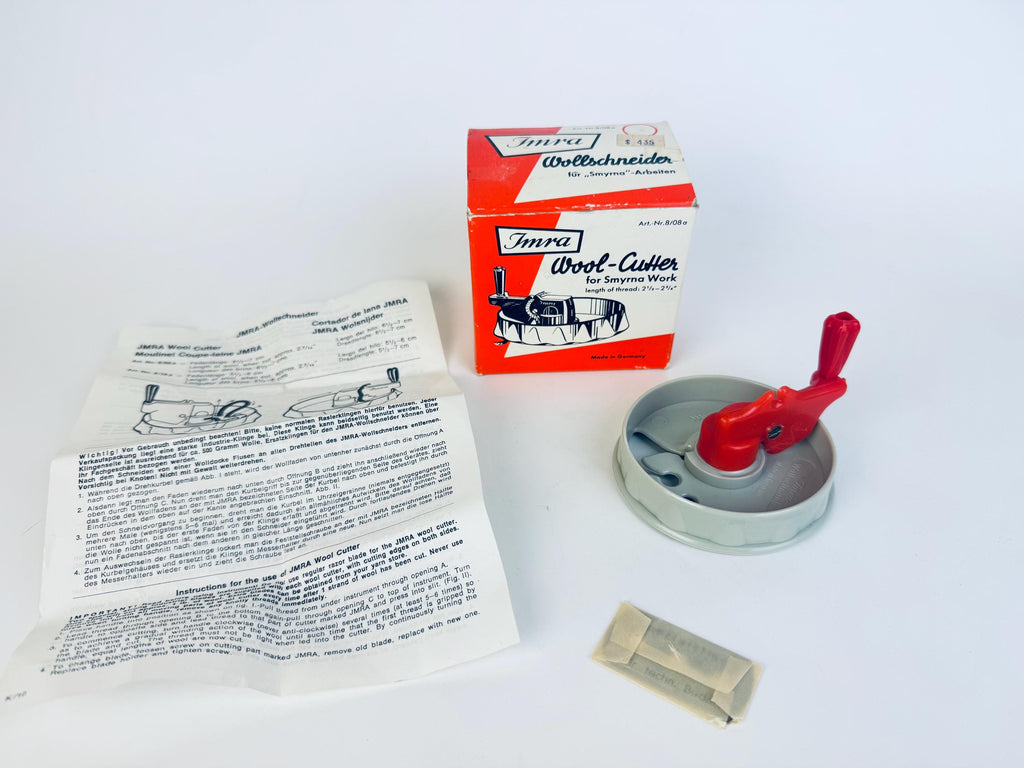 Vintage 1950s Imra Wool-Cutter For Smyrna Rug Tool Work - Made In Germany - Sewer Gift