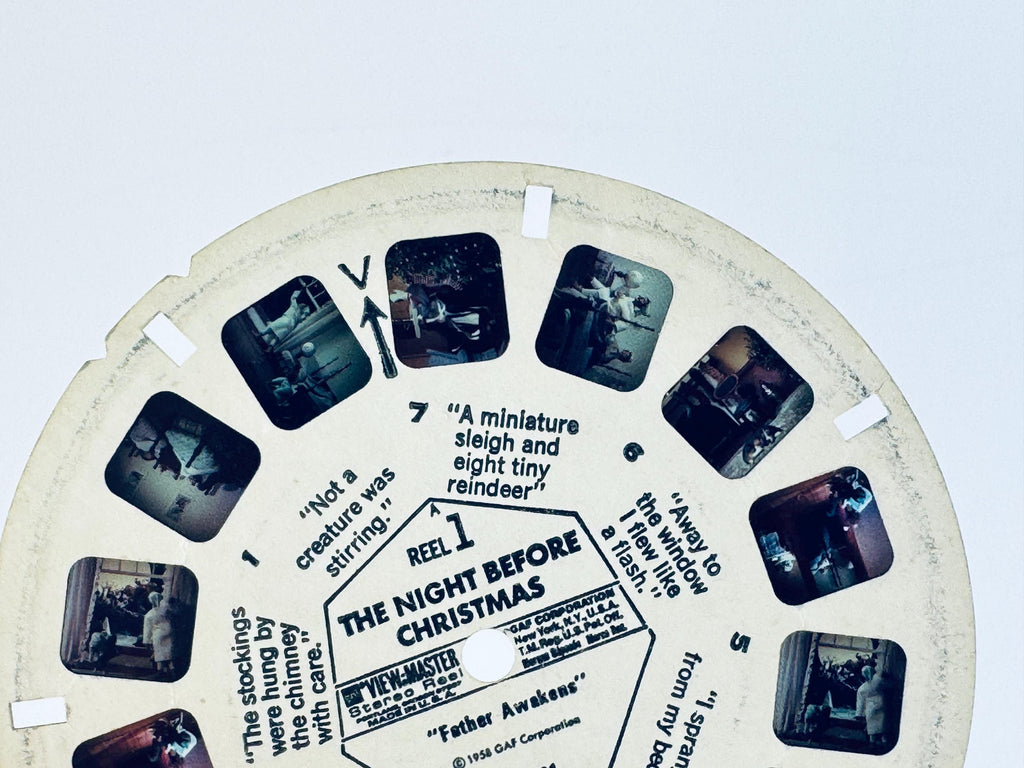Vintage 1950s Christmas View-Master Reels - Reels Sold Separately