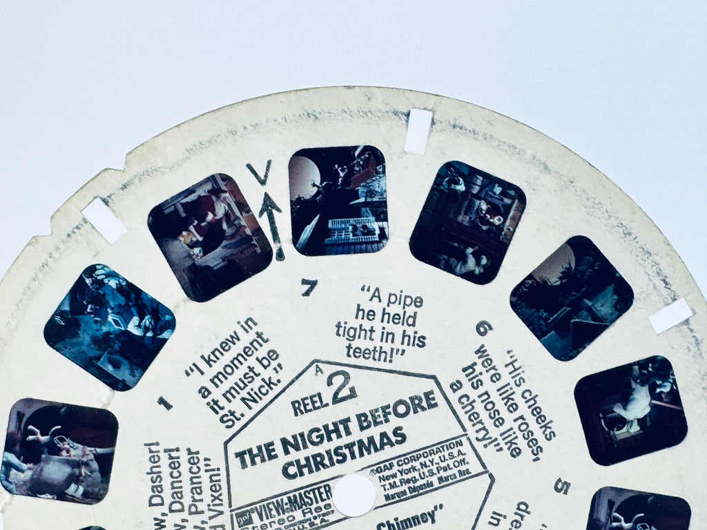 Vintage 1950s Christmas View-Master Reels - Reels Sold Separately