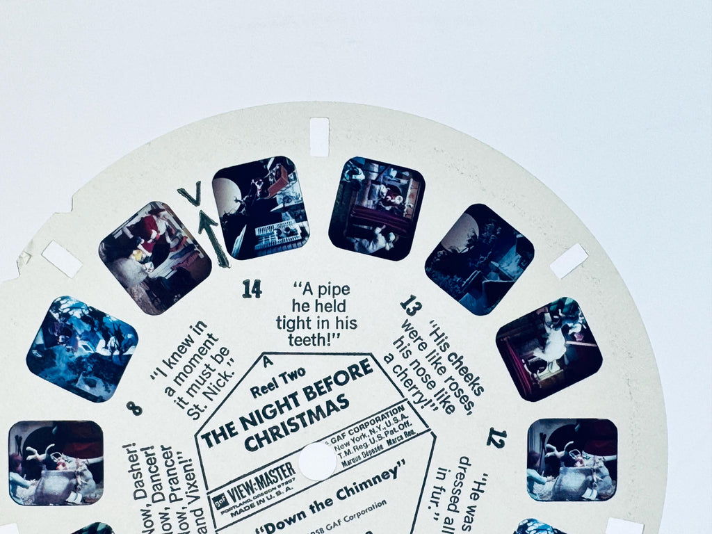 Vintage 1950s Christmas View-Master Reels - Reels Sold Separately