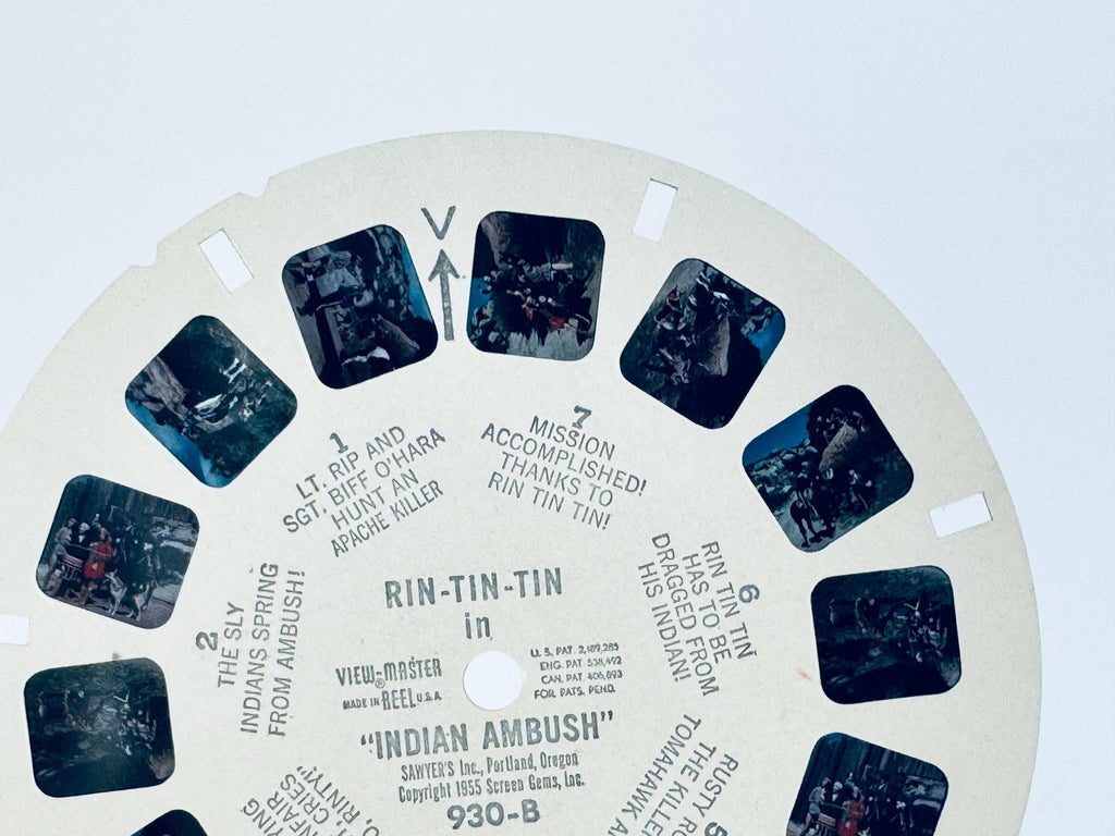 Vintage 1950s Western Cowboy View-Master Reels - Reels Sold Separately