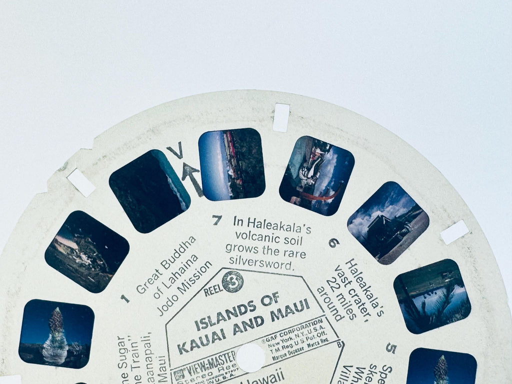 Vintage 1950/1970s Hawaii View-Master Reels - Reels Sold Separately