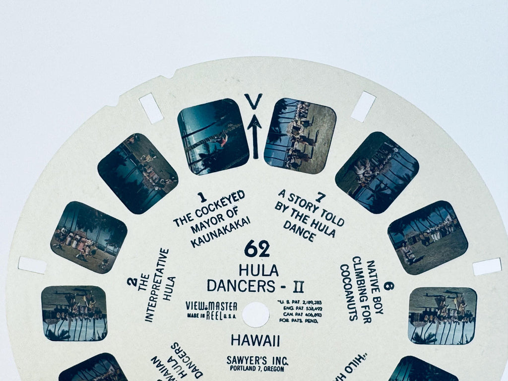 Vintage 1950/1970s Hawaii View-Master Reels - Reels Sold Separately