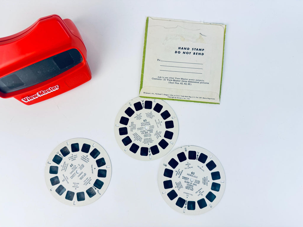 Vintage 1950/1970s Hawaii View-Master Reels - Reels Sold Separately