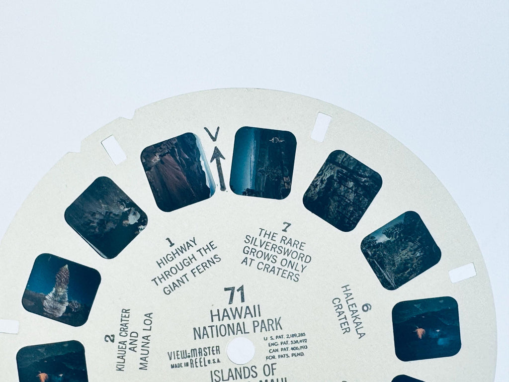 Vintage 1950/1970s Hawaii View-Master Reels - Reels Sold Separately