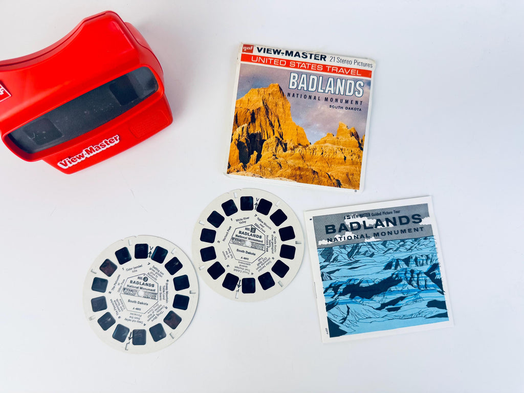Vintage 1960s United States Travel South Dakota View-Master Reels - Reels Sold Separately