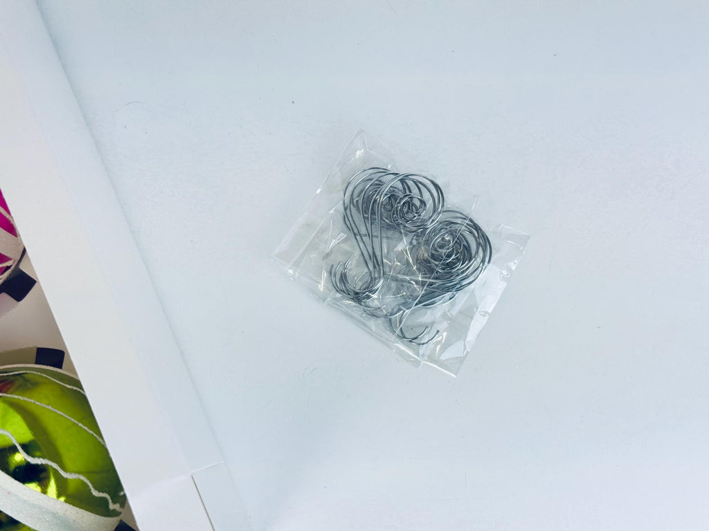 Vintage Hand-Painted 1970s Plastic Christmas Ornaments Multi-Colour Ball - Set of 12