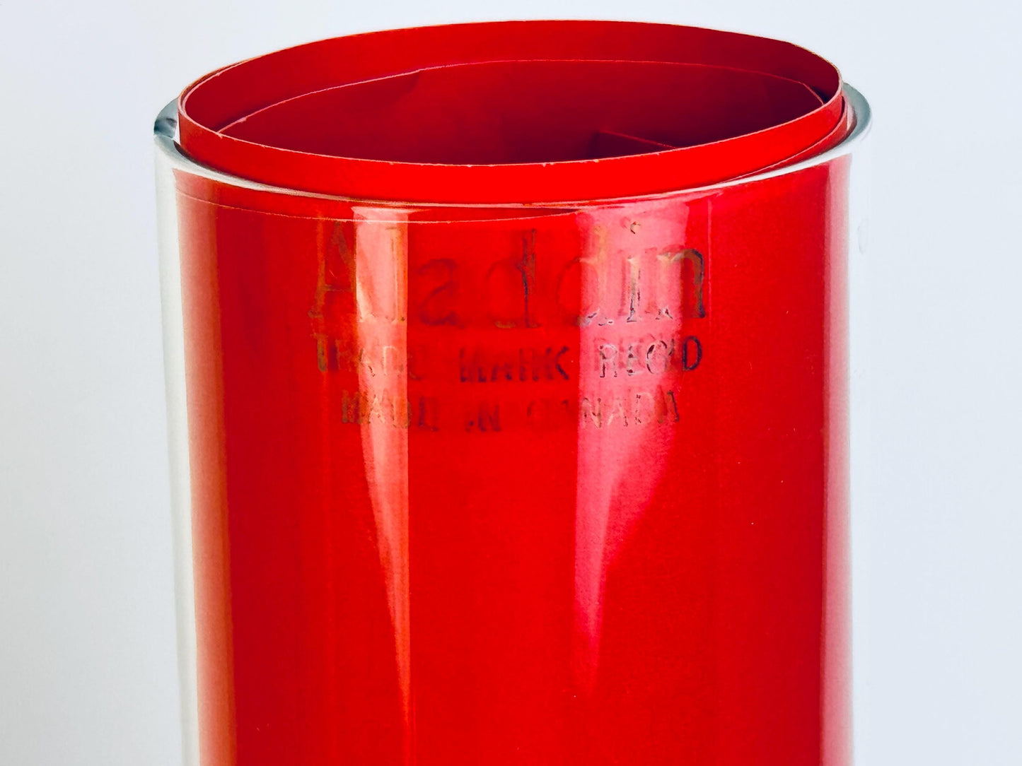 Vintage 12.5 ALADDIN Clear Glass Lamp Chimney - Made In Canada - Sold Separately