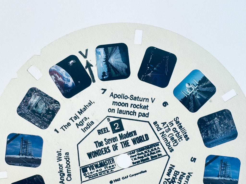Vintage 1960s Travel View-Master Reels - Reels Sold Separately