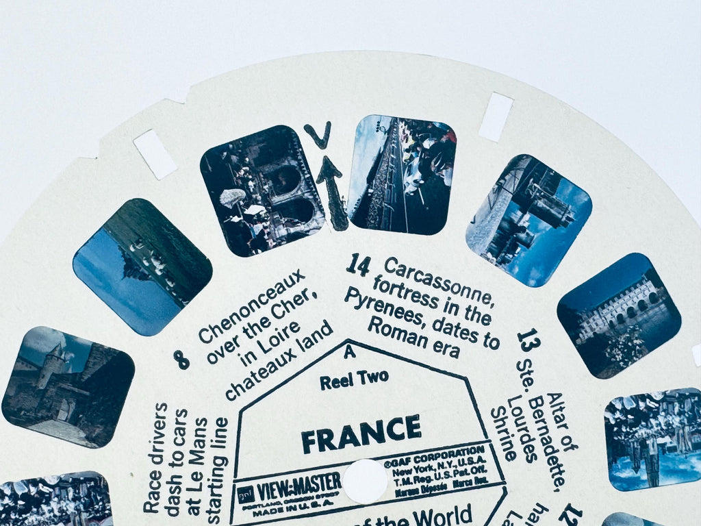 Vintage 1960s Travel View-Master Reels - Reels Sold Separately