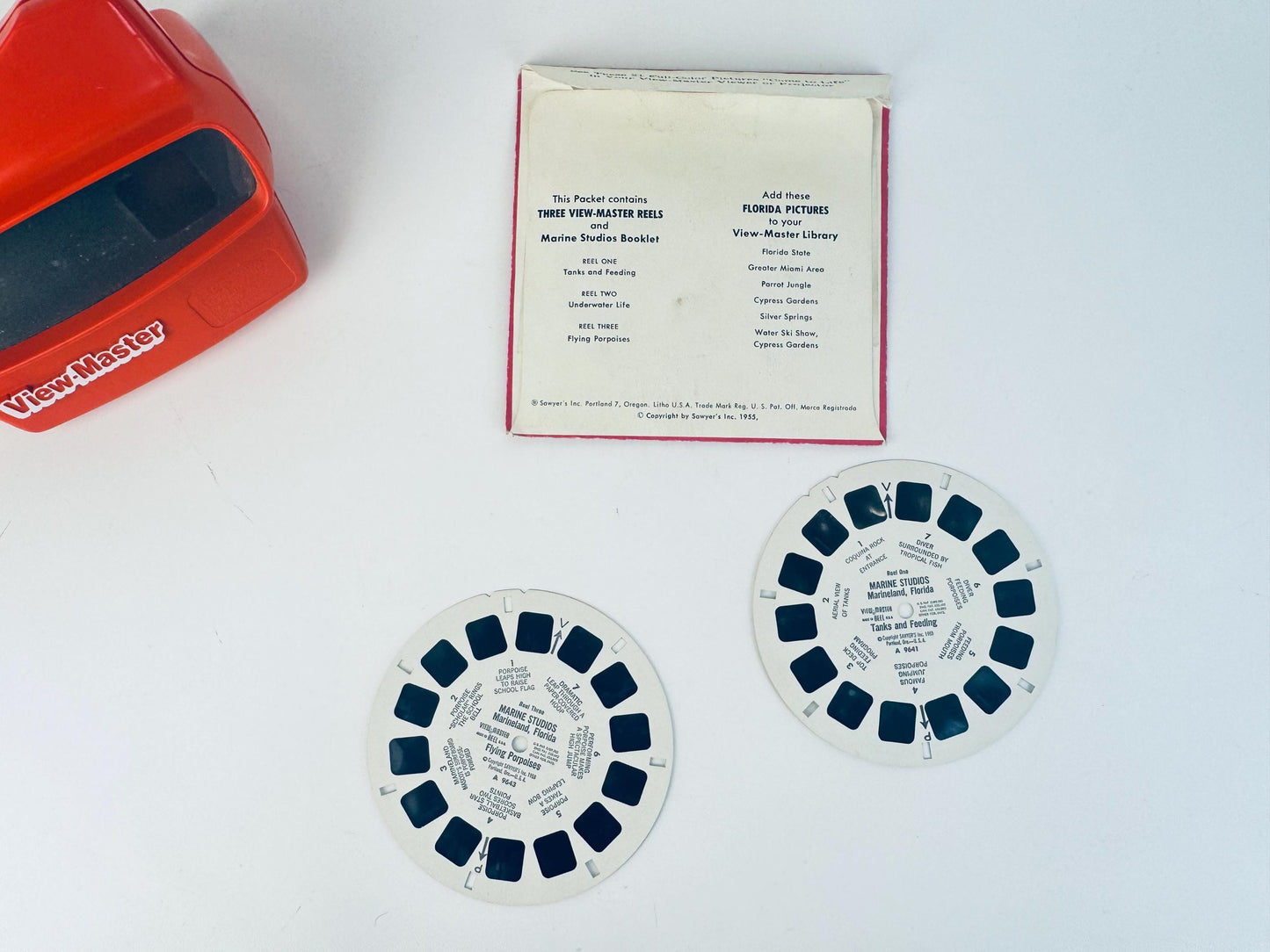 Vintage 1960s Travel View-Master Reels - Reels Sold Separately