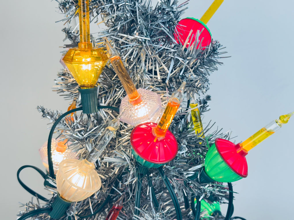 Vintage Bubblelites Glass & Plastic Christmas Lights - Each Sold Separately - Made In Canada
