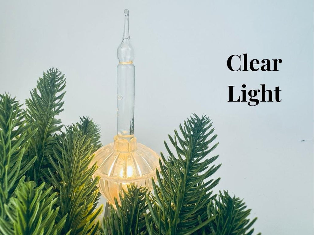 Vintage Bubblelites Glass & Plastic Christmas Lights - Each Sold Separately - Made In Canada