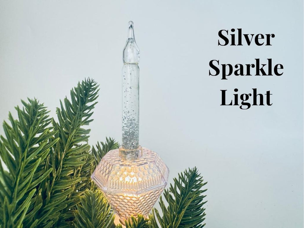 Vintage Bubblelites Glass & Plastic Christmas Lights - Each Sold Separately - Made In Canada