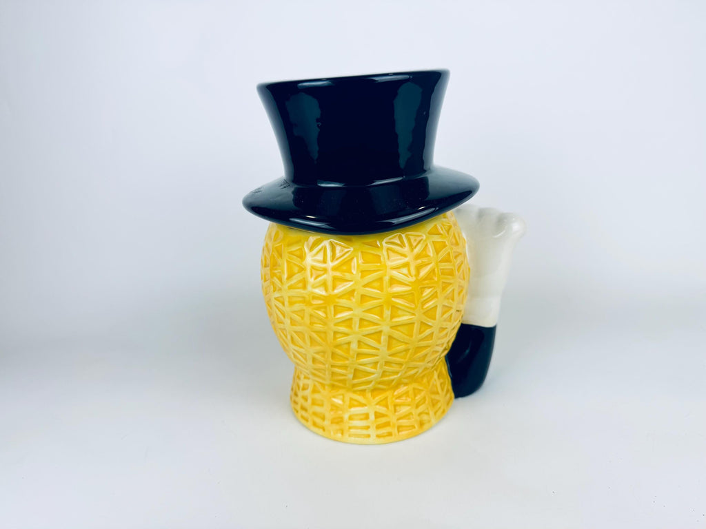 Vintage Mr. Peanut Airtight Ceramic Cookie Jar  Cocktail Peanut Advertising Piece