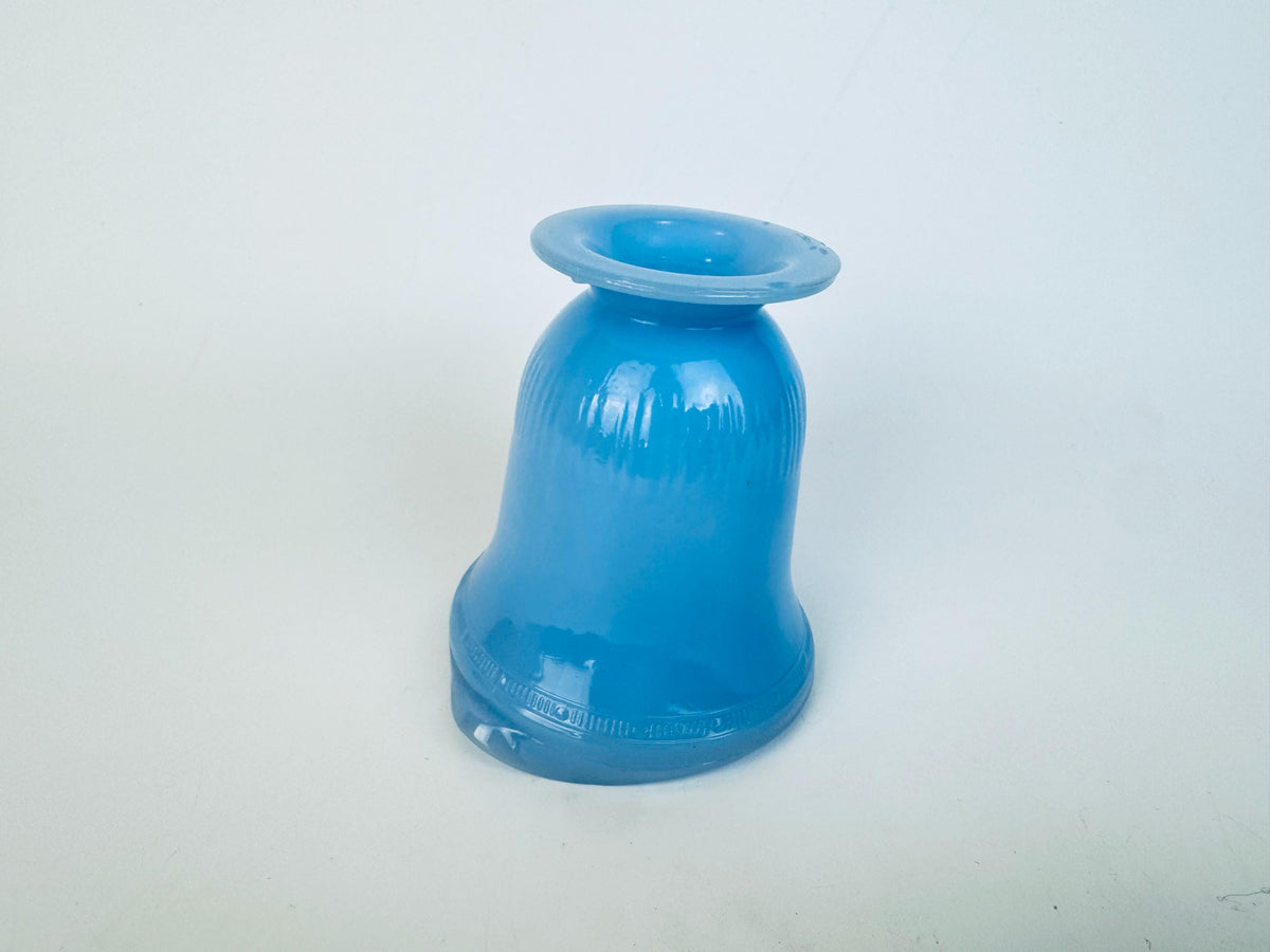 Vintage & Rare 1940s Delphite Blue Pyrex Creamer Jug - Made In Canada