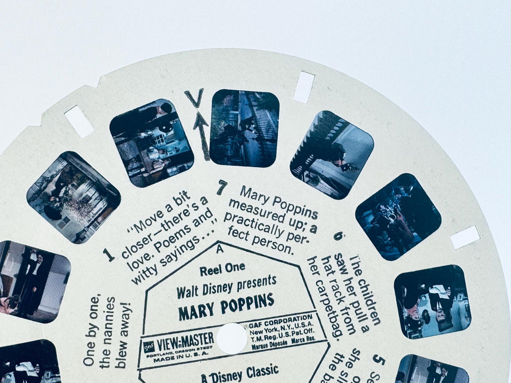 Vintage 1960s Disney View-Master Reels - Reels Sold Separately