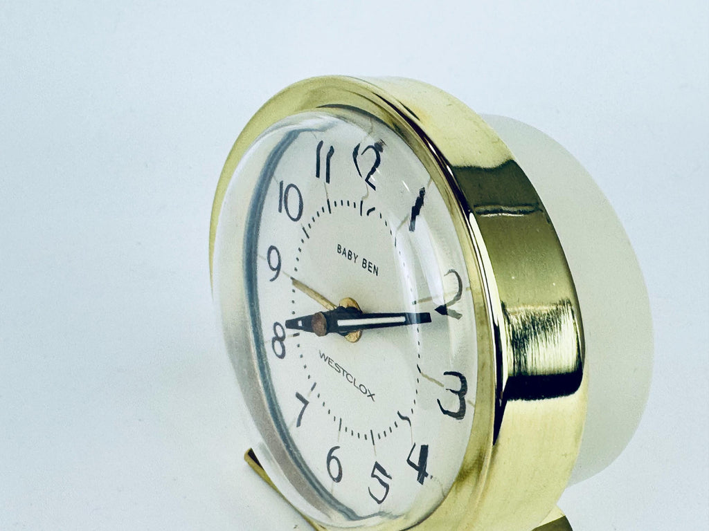 Vintage Retro 'Westclox' Wind Up 'Baby Ben' Tabletop Alarm Clocks