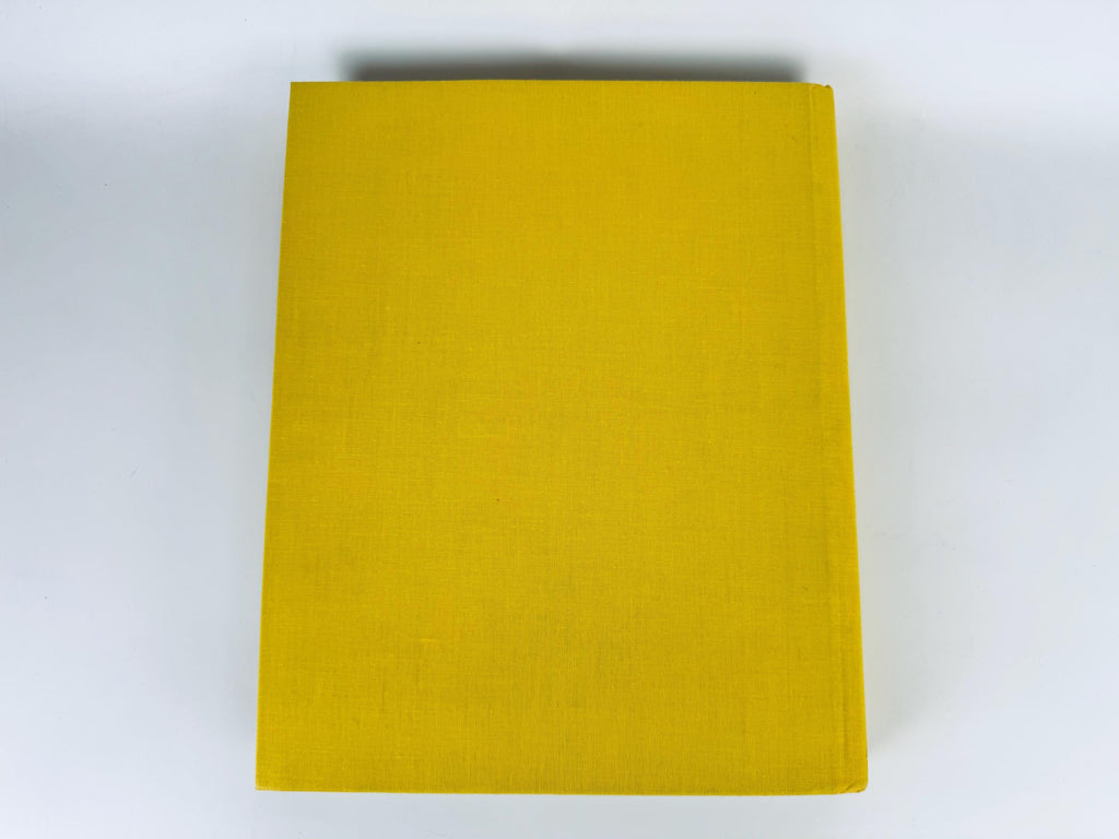 Vintage 1987 National Geographic Society 100 Years of Adventure Yellow Pictorial Coffee-Table Book