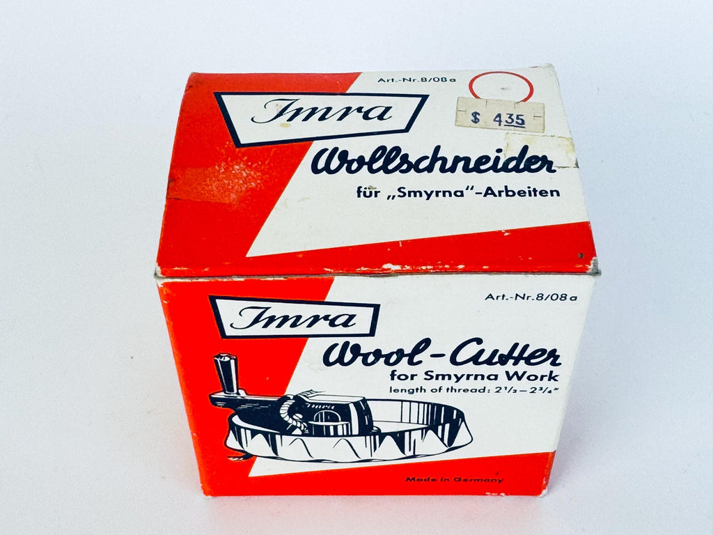 Vintage 1950s Imra Wool-Cutter For Smyrna Rug Tool Work - Made In Germany - Sewer Gift