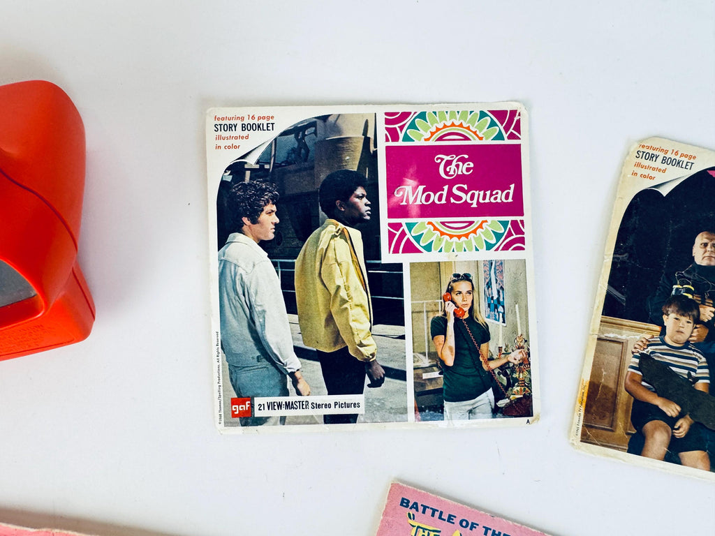 Vintage 1960s Pop Culture View-Master Reels - Reels Sold Separately